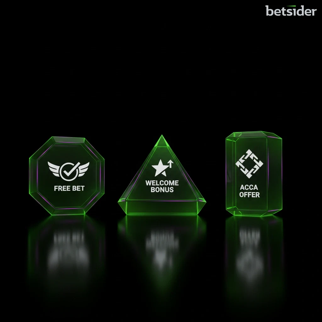 Schermata della pagina promozioni di Betsider con le diverse offerte.