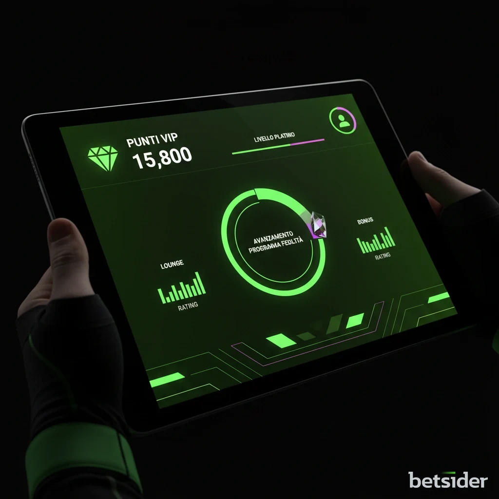 Lobby del casino Betsider con le categorie di giochi in evidenza.